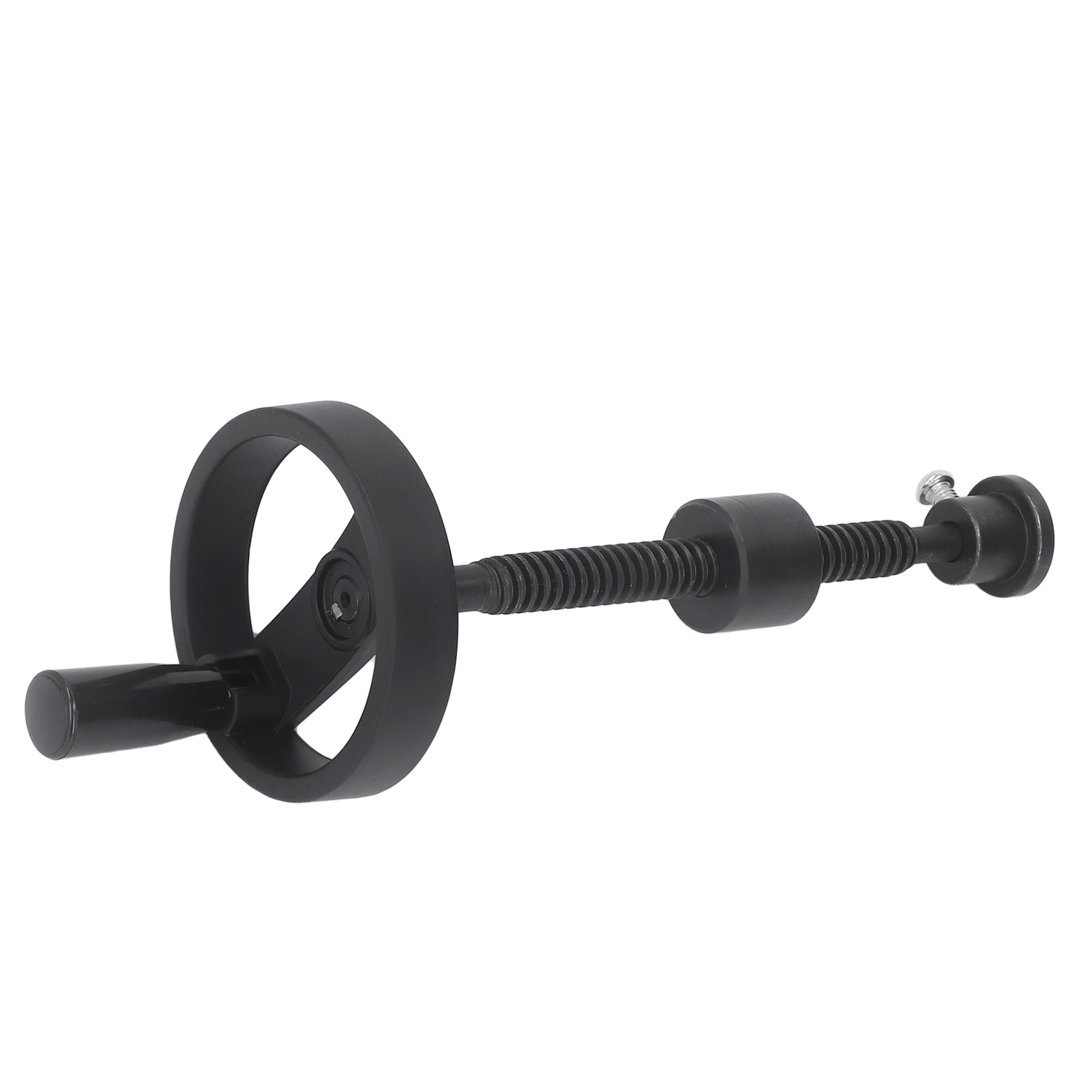 Étau d'établi à vis auto-bloquant, course 140 mm, tige T16x220 mm, volant 100 mm