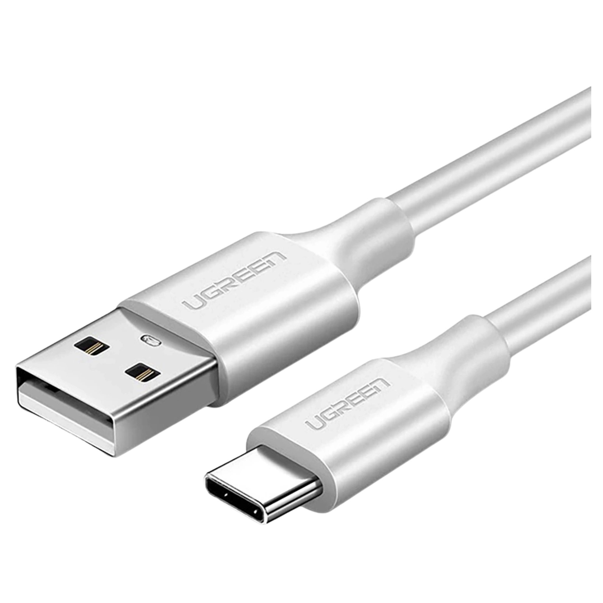 Usb-A - Usb-C 3A Qc 3.0 Afc Fcp 2M Kabel - Weiß - Bild 5