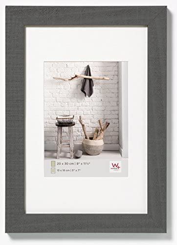 Walther Design Ho520d Home, Holzrahmen, Grau, 15 X 20 Cm