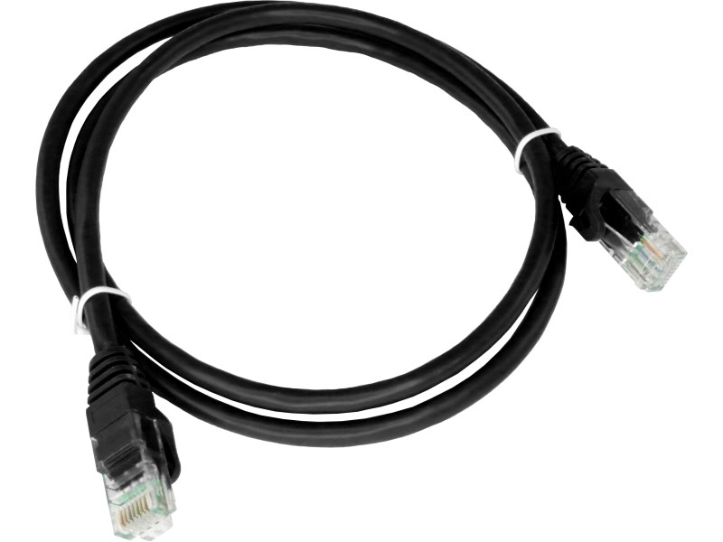 ALANTEC KKU6CZA2 Patchkabel U/UTP Cat.6 PVC 2,0 m schwarz - Bild 5