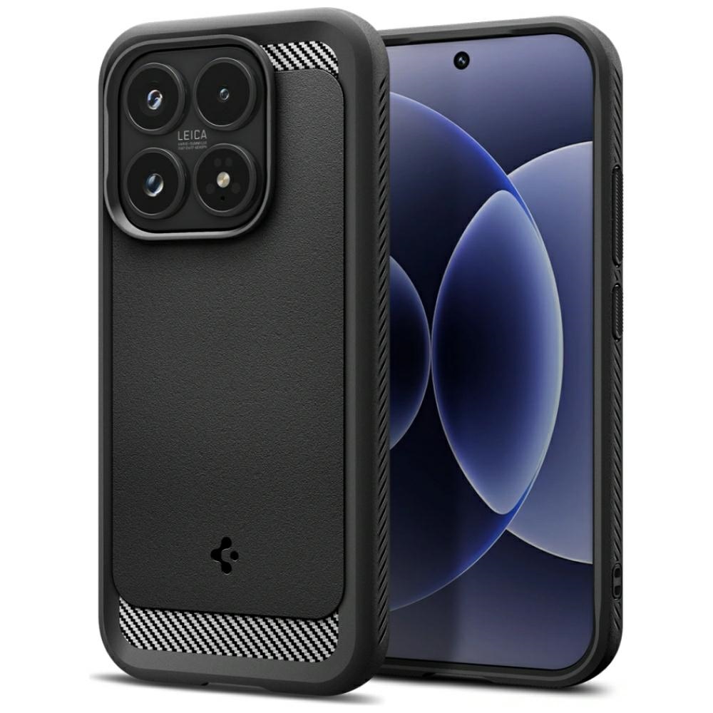 Spigen Rugged Armor - matte black - Xiaomi 17 - Bild 2