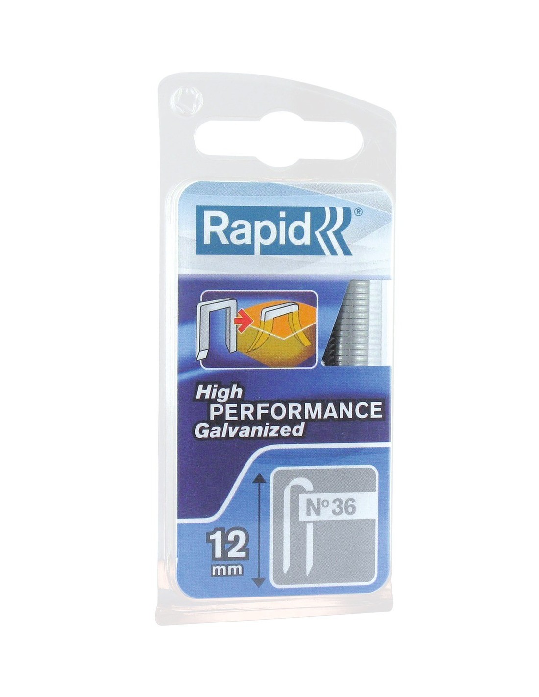 Rapid Silber Büroklammer, Typ 36 Kabelklammer 14 Mm (864X) - Image 3