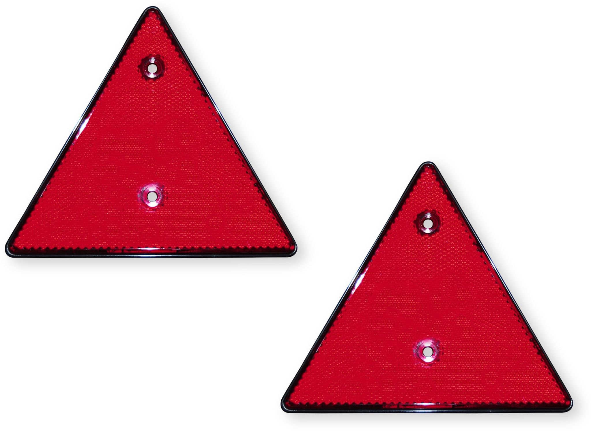 Las Rot Dreieck-Reflektor-Set, 2 Stück - Image 2