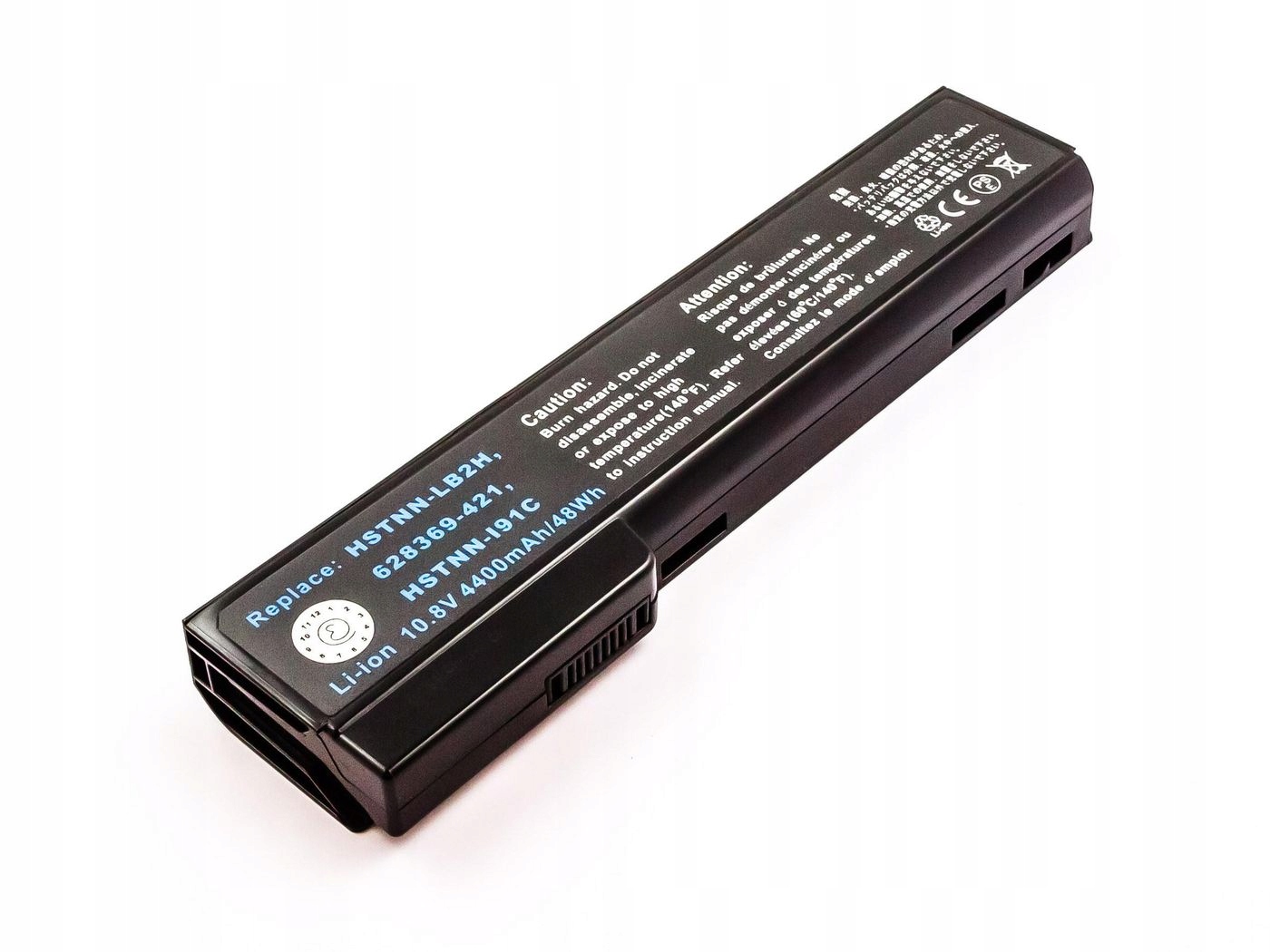 CoreParts Mbi2199 (6 Zellen, 5100 mAh), Notebook Akku, Schwarz - Bild 5