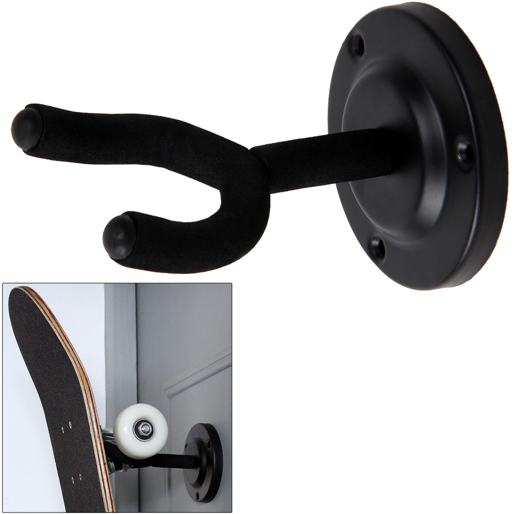 Supporto Da Parete Per Skateboard, Longboard, Chitarra, Basso