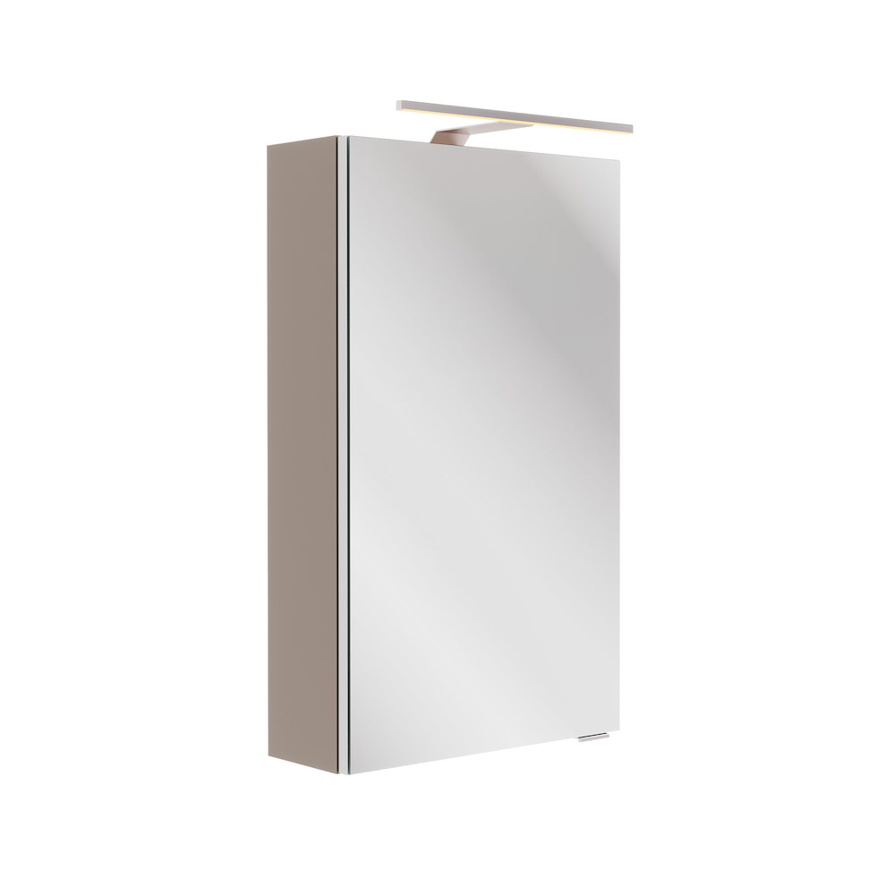 Sbc Spiegelschrank 400 Mm Li Cubanit Grau 400x680x153 Mm