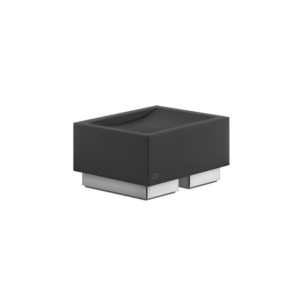 Gessi Bronze Duscharmatur + Badewannenarmatur, Rettangolo Accessoires Seifenhalter Standversion, Schale Schwarz, 20826 - Image 3
