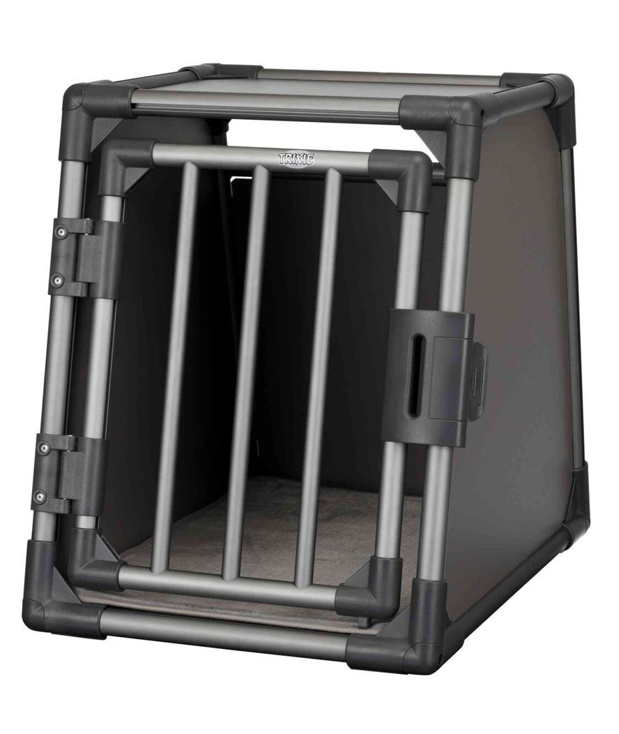 Trixie Transportbox Aluminium graphit Alubox M-L