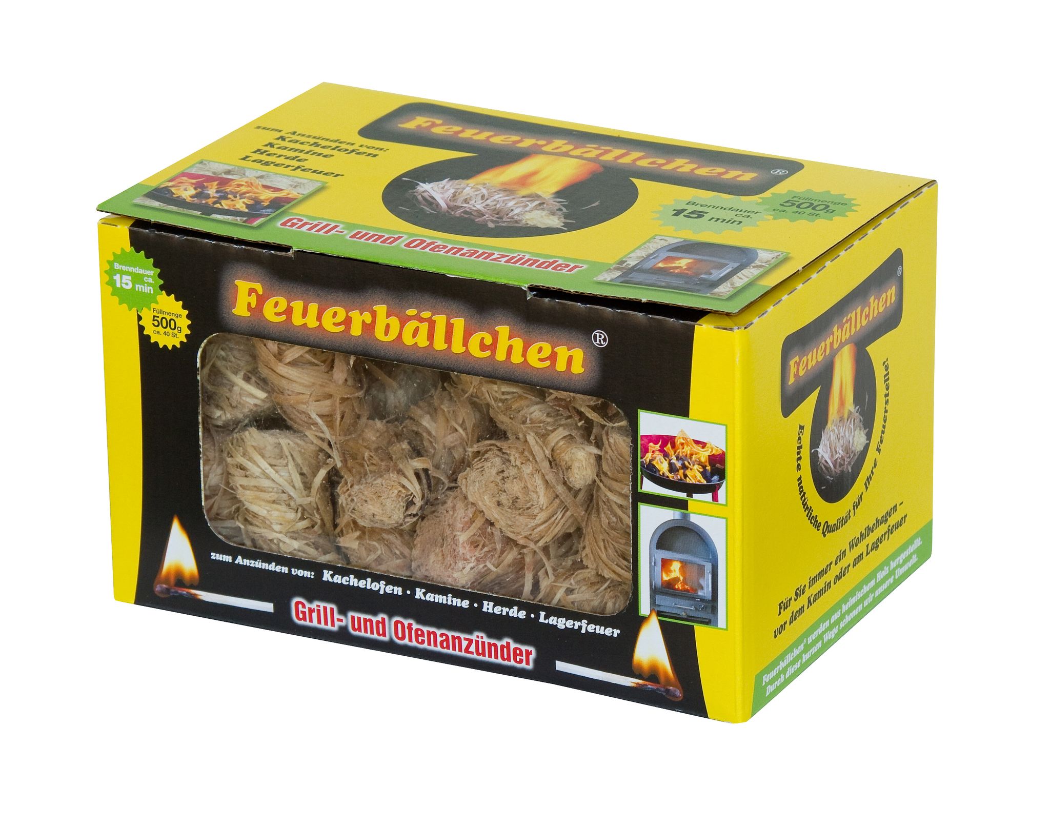 Raiffeisen-Waren - Feuerbällchen Grill- Und Ofenanzünder 1Kg