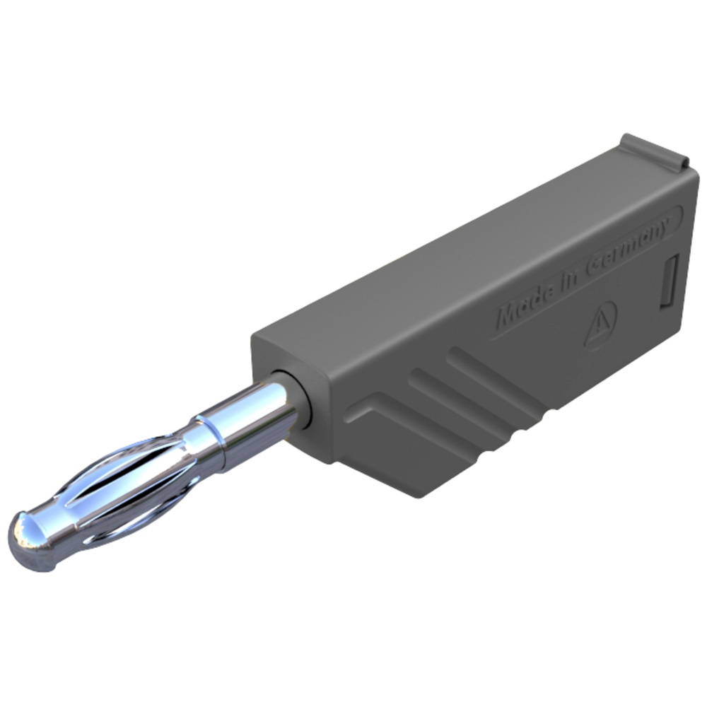 Sks Hirschmann Grau Las N Ws Lamellenstecker Stecker, Gerade Stift-Ø: 4 Mm 1 St.
