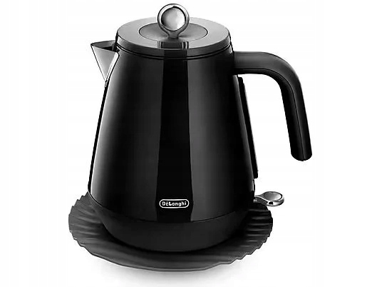 Delonghi Schwarz Eclettica Kby2001.bk Elektrischer Wasserkocher, 1,7 L – - Image 3