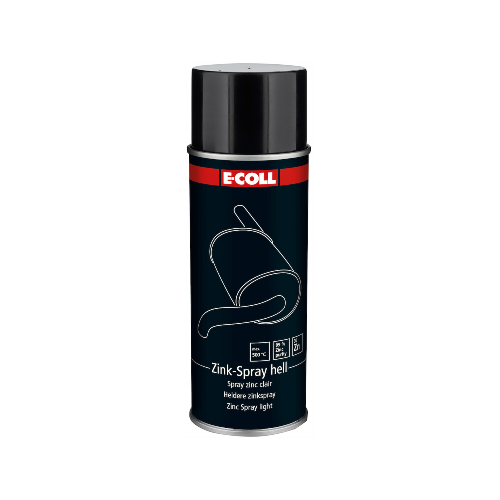 E-COLL Zink-Spray hell 400 ml - Bild 2