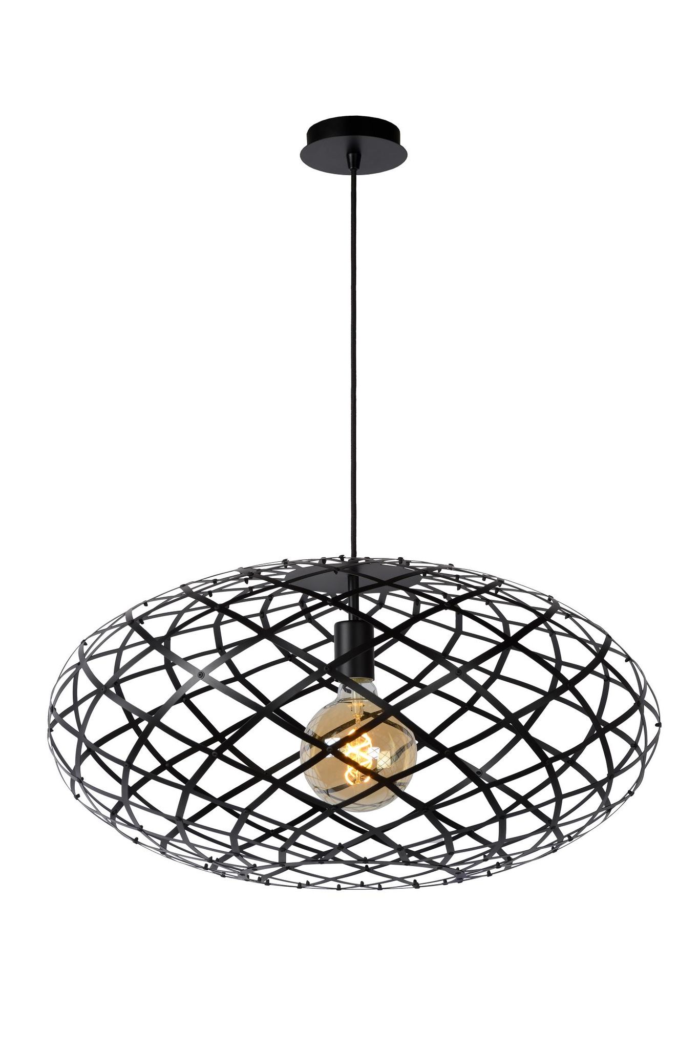 Lucide Schwarz Pendelleuchte, Wolfram (E27) - Bild 3