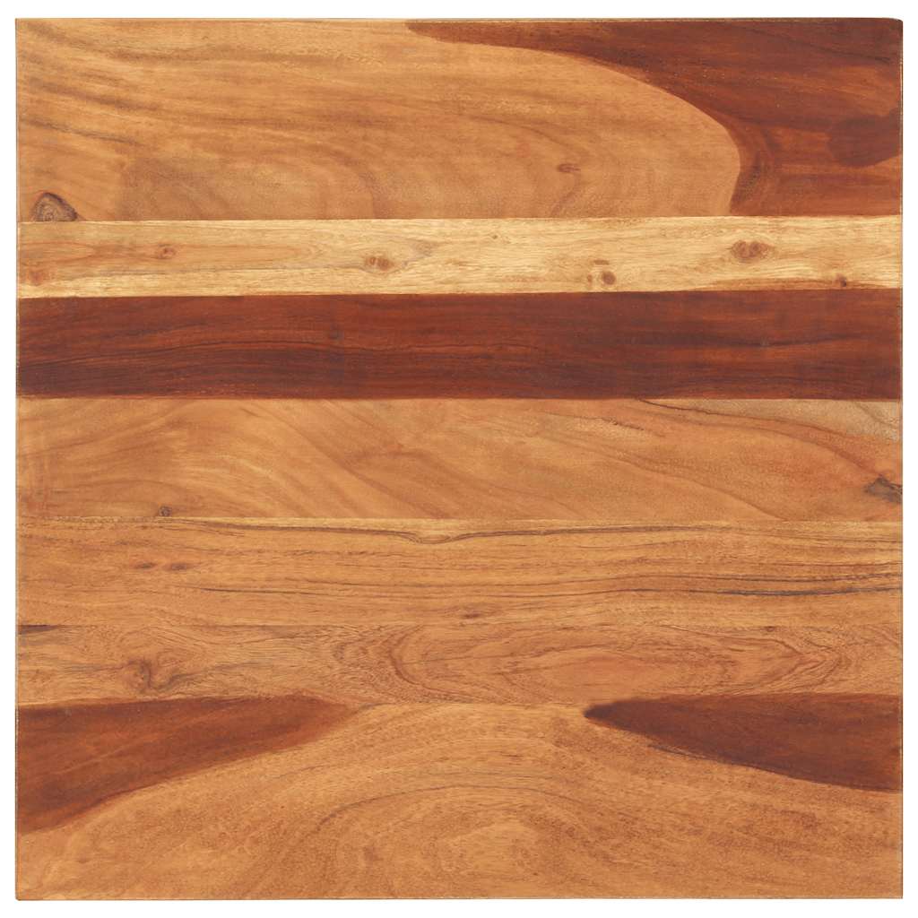 Dessus De Table Bois Massif D'Acacia 15-16 Mm 60x60 Cm Vidaxl