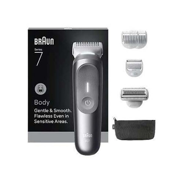 Braun Series 7 BG7550 Bodygroomer SmartLight SkinGuard, Grau - Bild 3