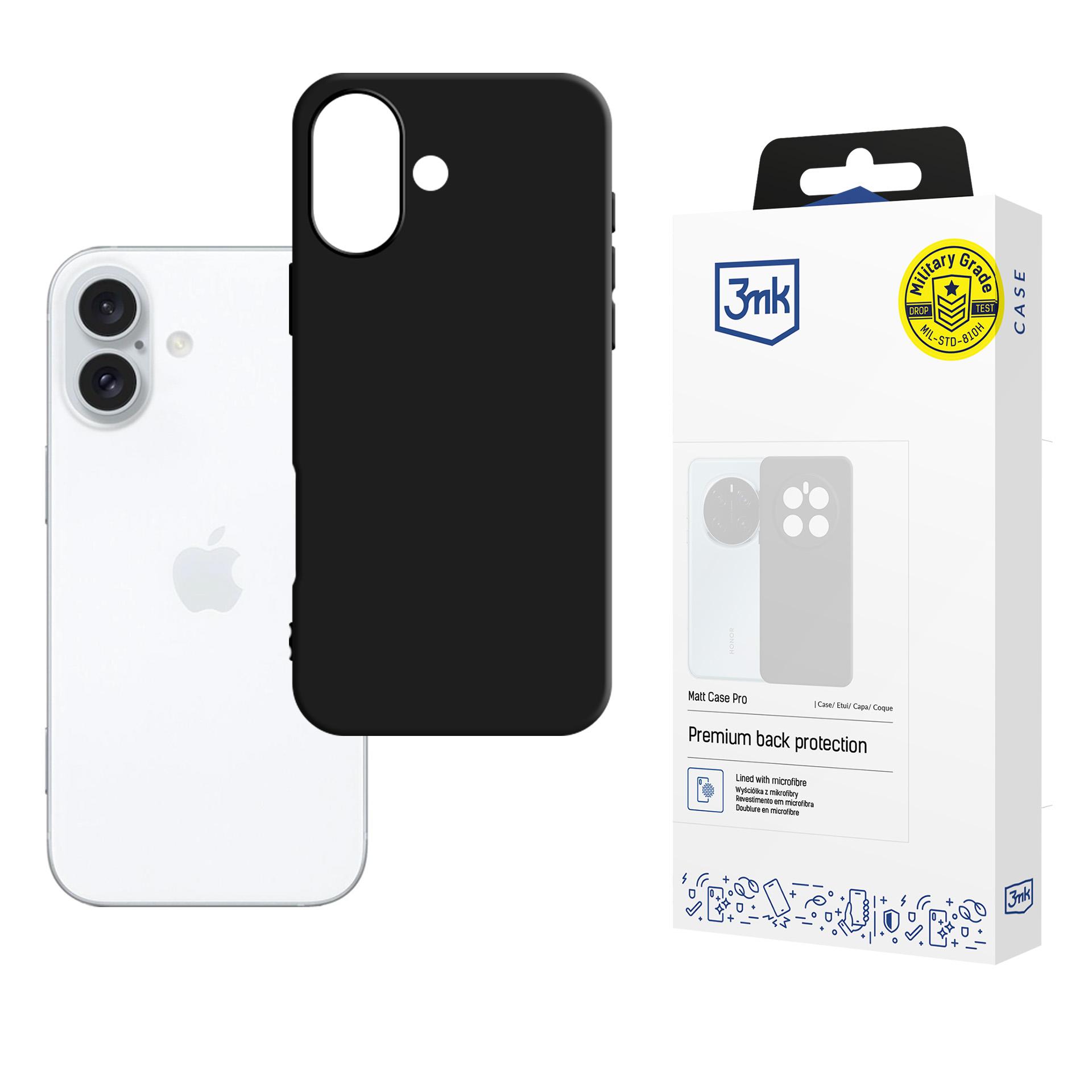 Oem Braun Apple Iphone 16 - 3Mk Matt Case Pro