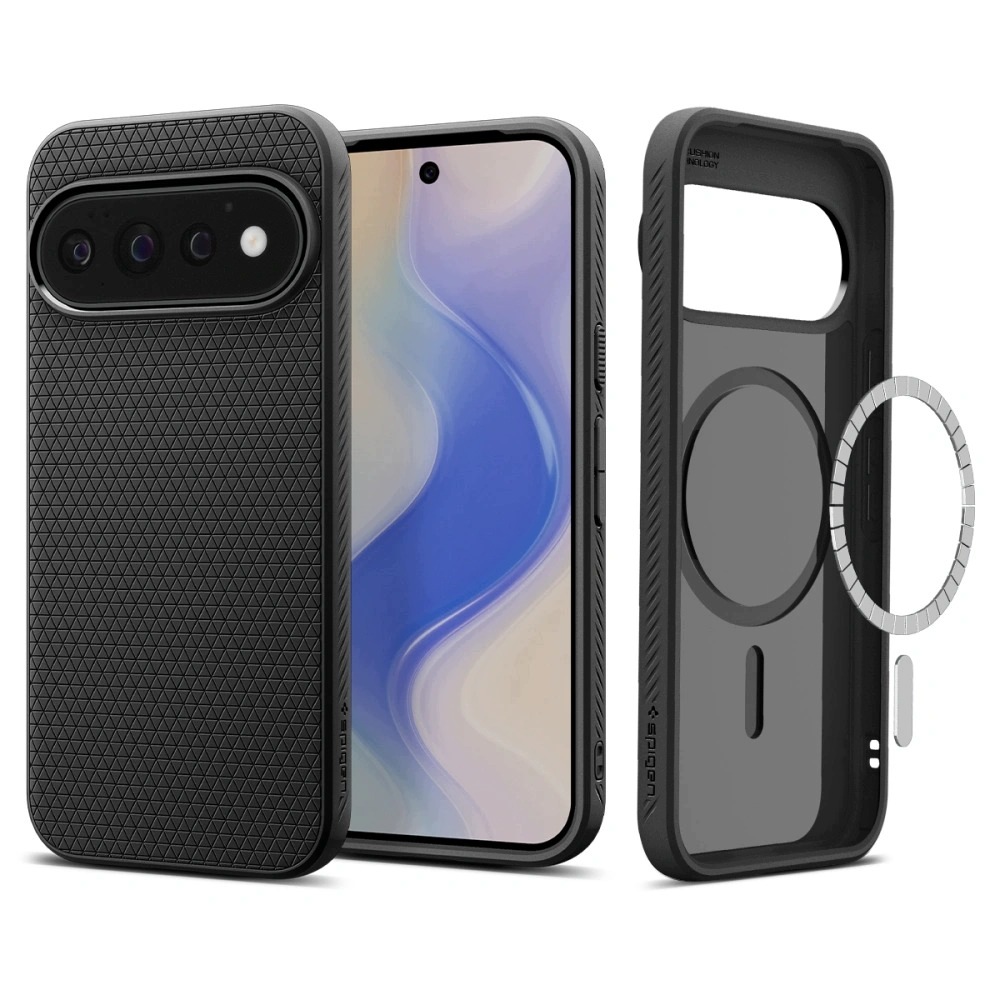 Spigen Liquid Air™ MagFit Backcover für das Google Pixel 11 - Matte Black - Bild 3