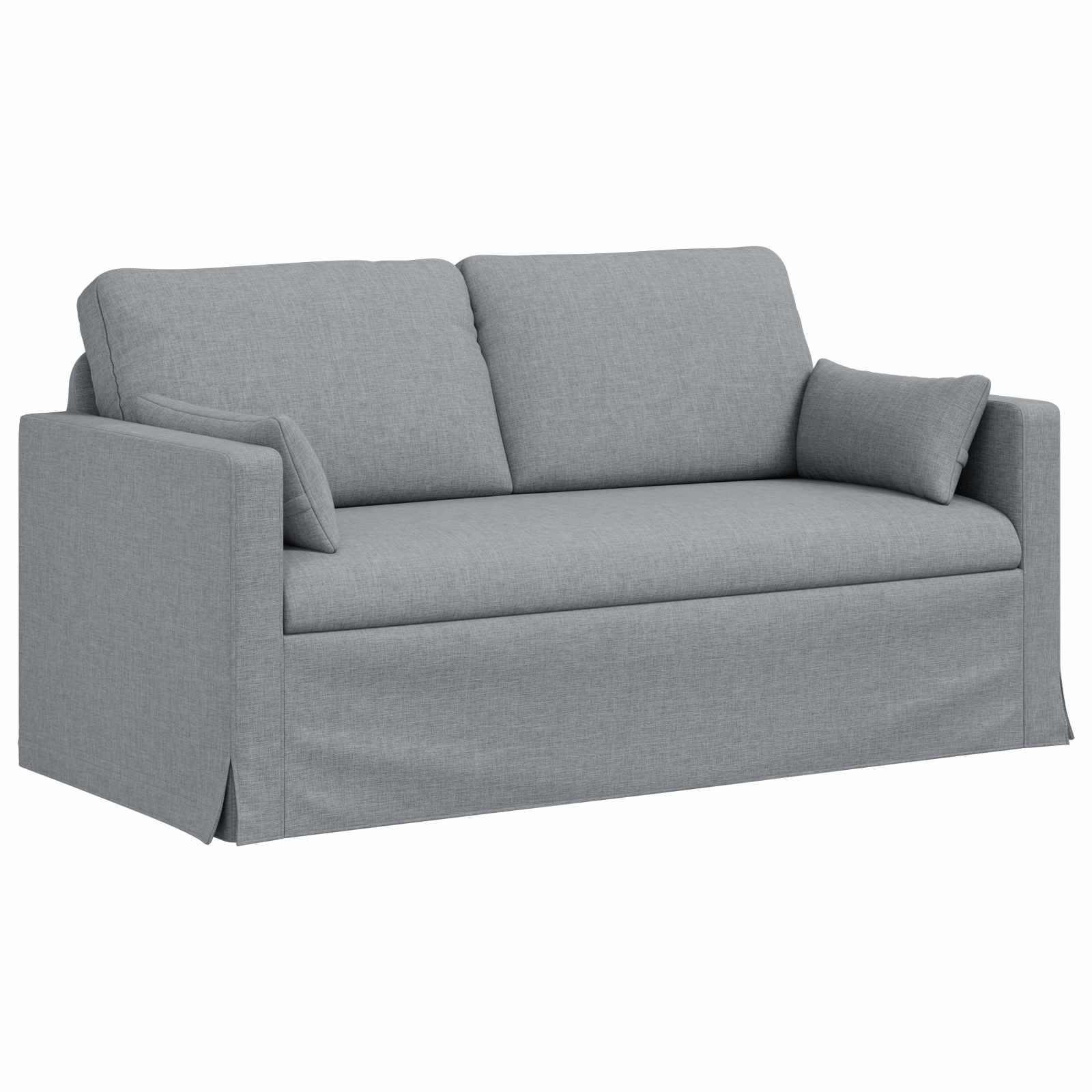 Sofa Light Grey 158 X 78 X 80 Cm Fabric Vidaxl