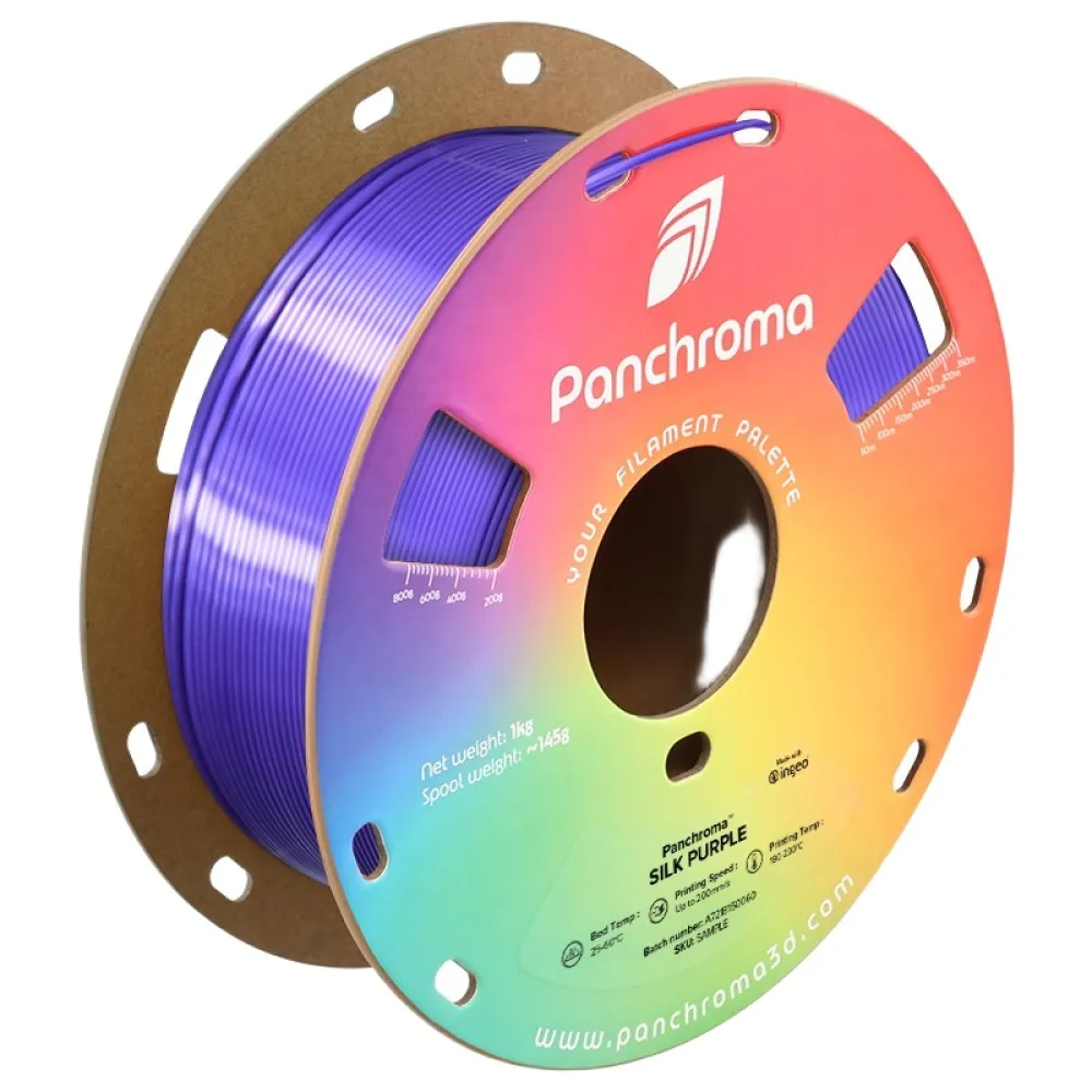 Polymaker PLA Filament Panchroma Silk Lila 1,75 mm 1 kg 3D Drucker - Bild 4