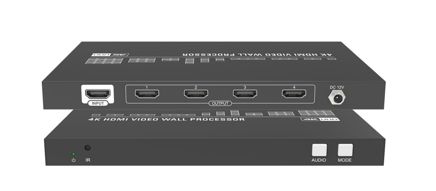 Vivolink Video Wall processor 4 screens, Beamer Zubehör, Schwarz - Image 3