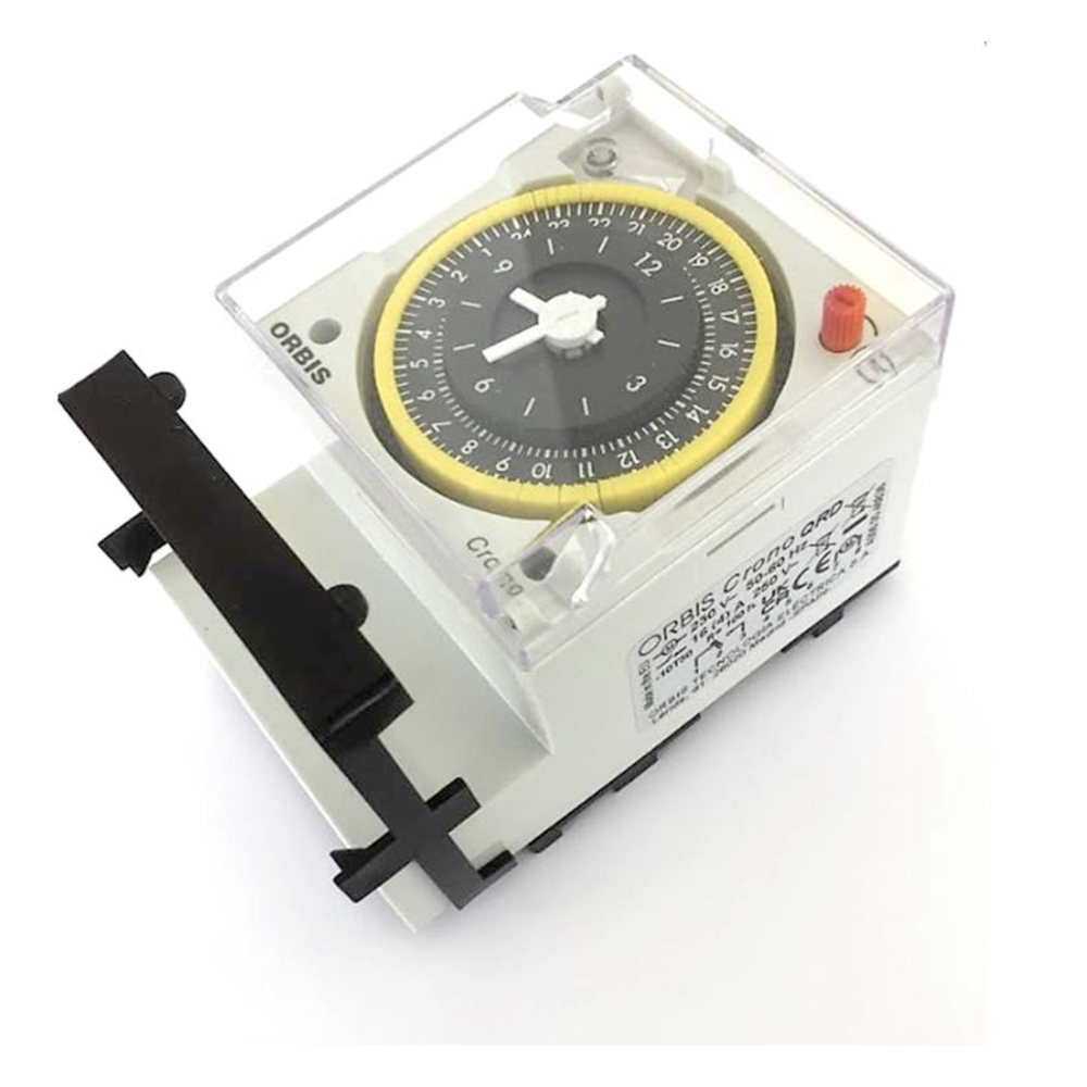 Orbis - Zeitschalttechnik Crono Qrd 230 V Aufputz-Zeitschaltuhr Analog 250 V/Ac