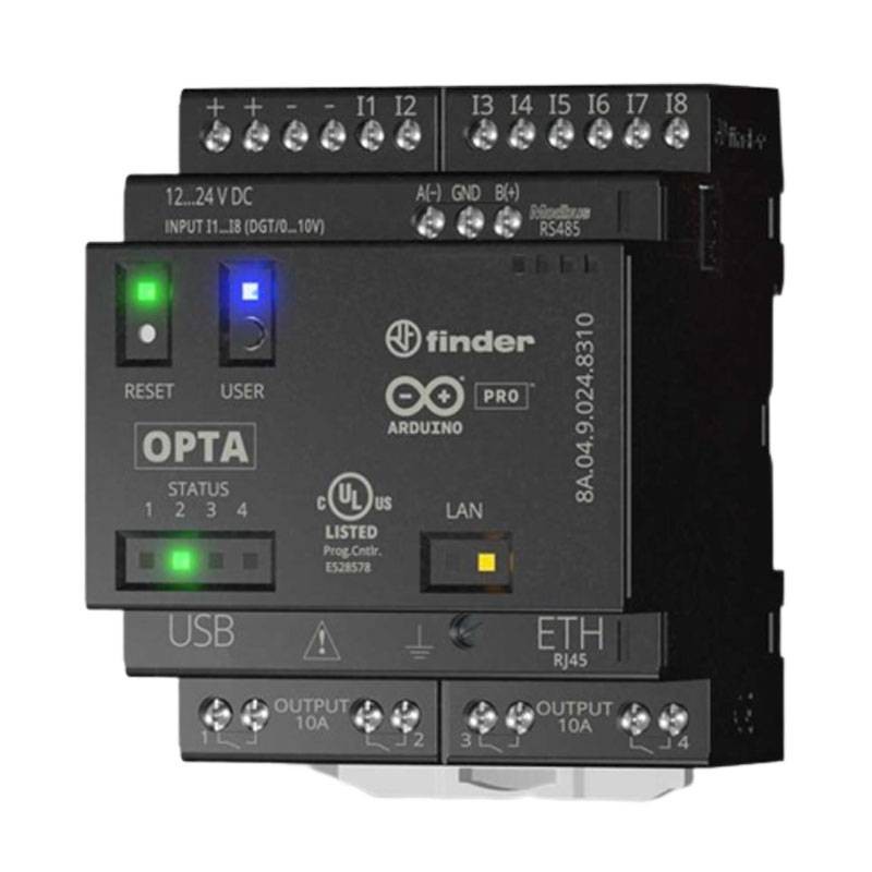 Versilbert Finder Opta Plus 8A.04.9.024.8310 Programmierbares Relais Silber - Bild 6