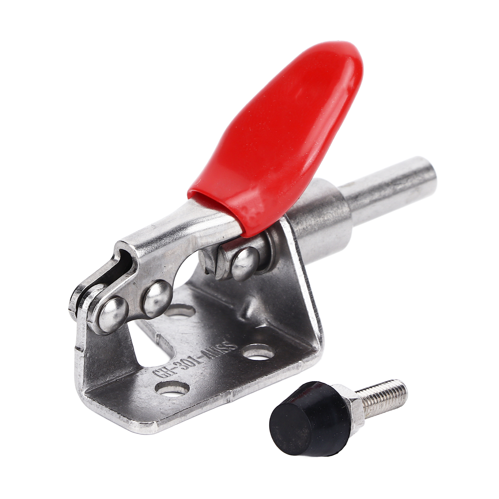 Pince à genouillère à dégagement rapide en acier inoxydable 304, course 16 mm, 45 kg, 1 pièce