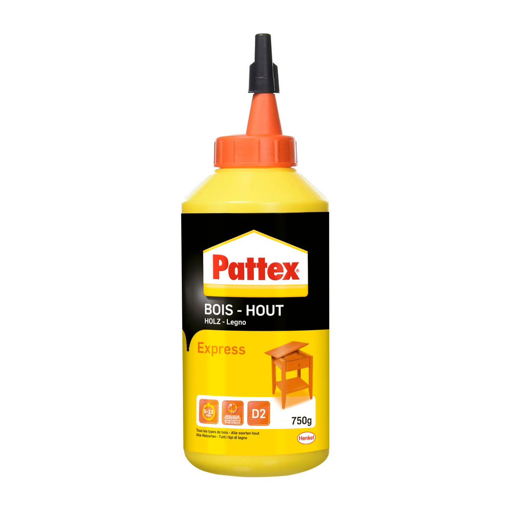 Pattex Kleber Express Wood Glue Pva 750 G Transparent Schnelle Trocknung - Bild 5