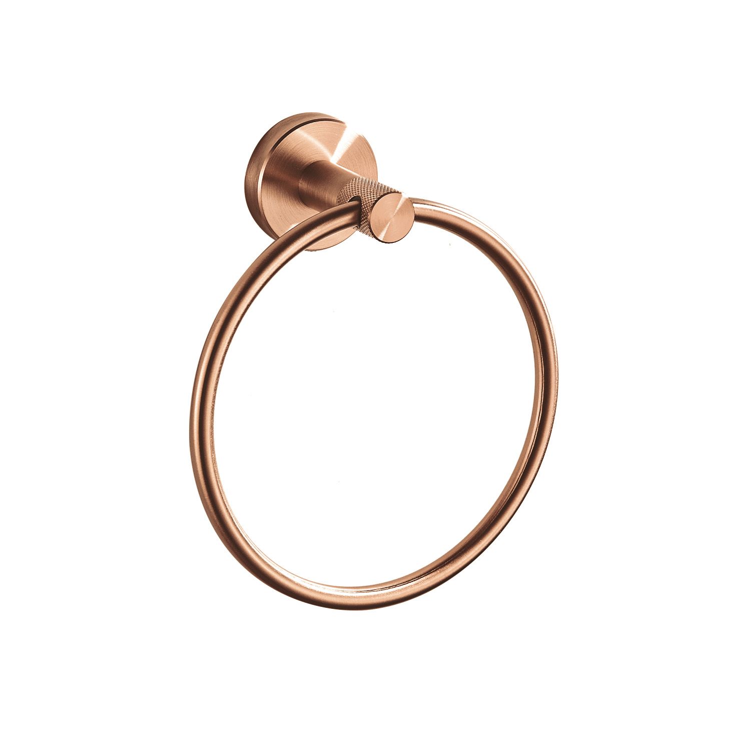 Bathroom Hanger Rea Ring 6610 Modern Brush Copper