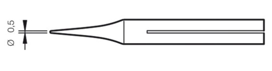 JBC Lötspitze kegelförmig 0,5mm für Lötkolben (Lötspitze), Lötgerät Zubehör - Bild 4