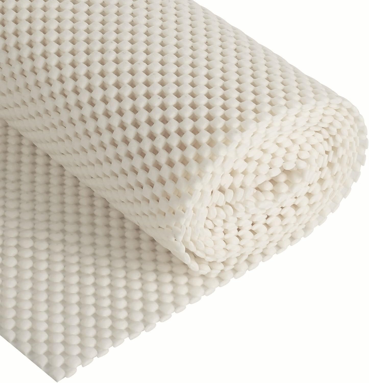 Tapis antidérapant en PVC alvéolé 50 cm x 300 cm, beige, découpable aux ciseaux, pour tiroirs et étagères