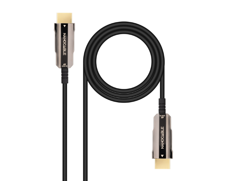 Nanocable Schwarz Nanokabel Kabel Hdmi V2.0 Aoc 4K@60Hz 18Gbps A/M-A/M, 30 M