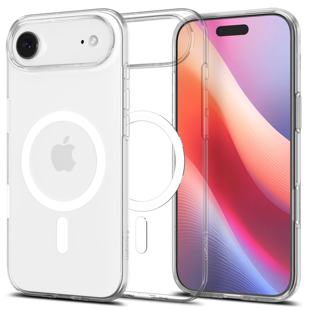 Spigen - Liquid Crystal MagSafe - iPhone 17 Air - Clear / White (Apple iPhone 17), Smartphone Hülle, Transparent - Bild 4