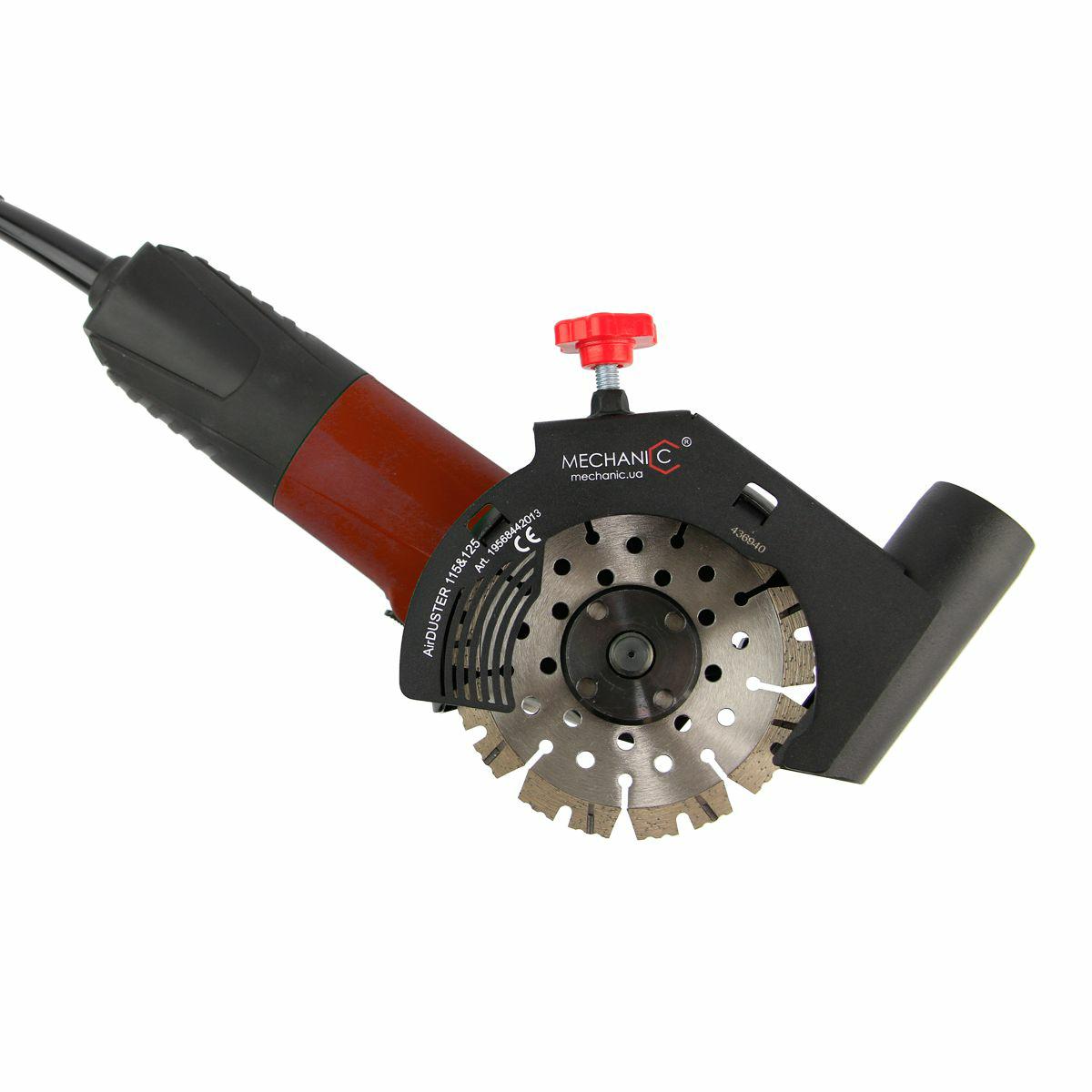 Mechanic - Air Duster - Winkelschleifer Für Dunstabzugshaube (125 Mm, 230 Mm, Winkel, 125 Mm)
