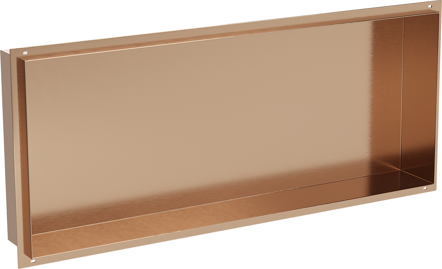 Mexen X-wall-nr Nischenregal Ohne Flansch 75 X 30 Cm, Gebürstetes Kupfer - 19c1753010