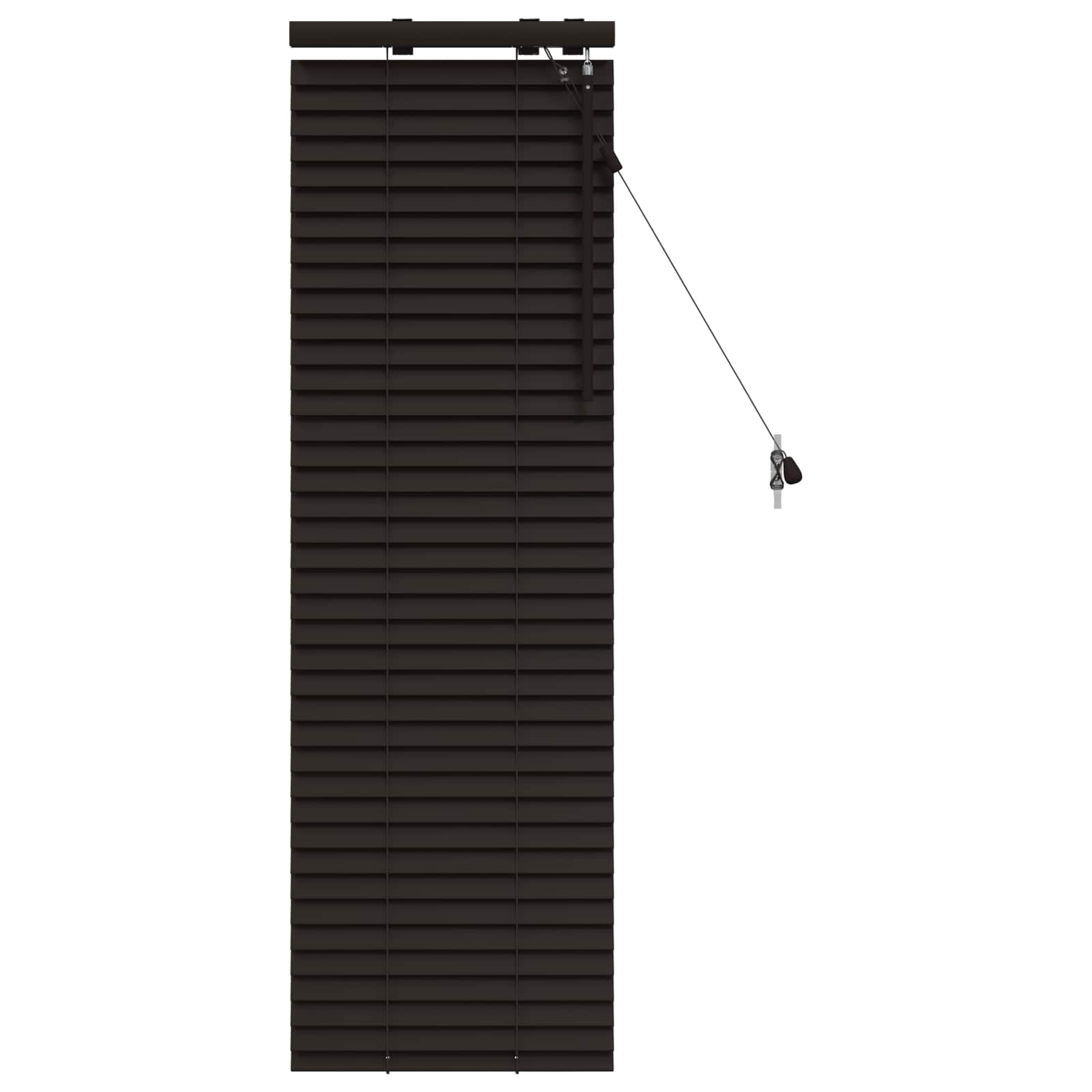 Vidaxl Dunkelbraun Venetian Blind Dark Brown 50 X 130 Cm 35 Mm