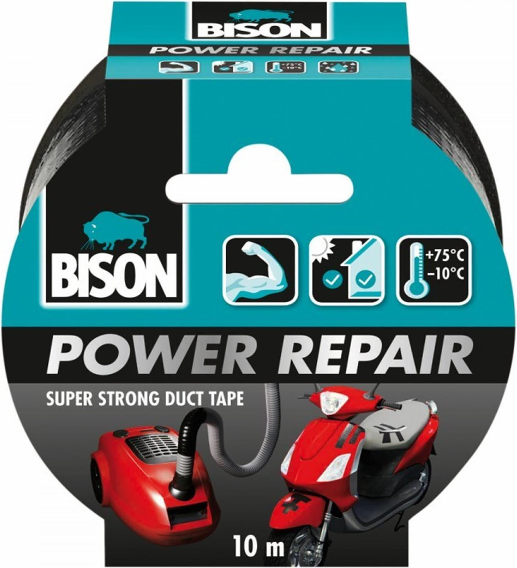 Klebeband Bison Power Repair Tape Pe Widerstandsfähig 10 M