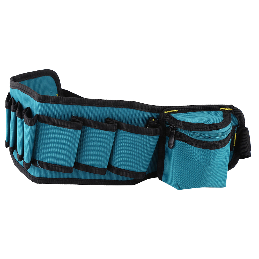 Sacoche de ceinture pour électricien en tissu Oxford 600D, 54 x 13 cm, ceinture ajustable