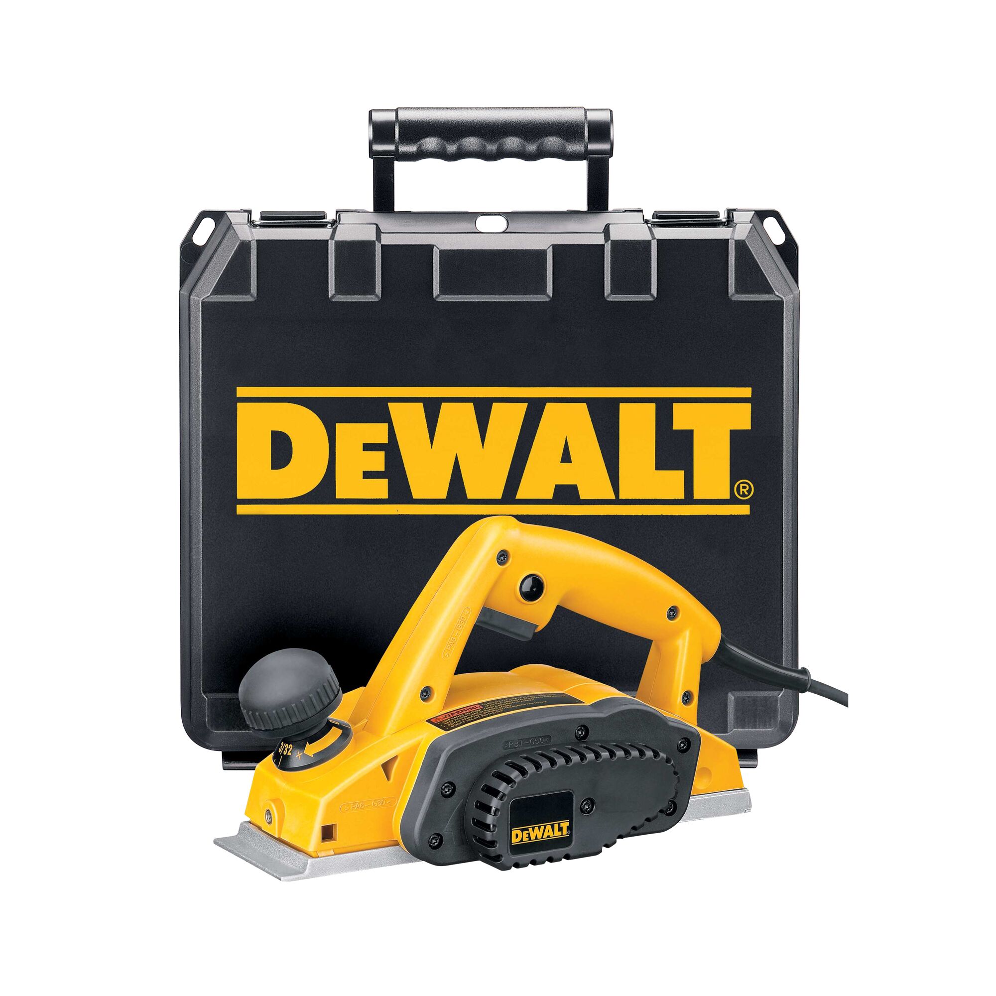 Dewalt Dw680k Elektrohobel Hobel 2.5Mm Tiefe 12Mm Falz 600W Koffer
