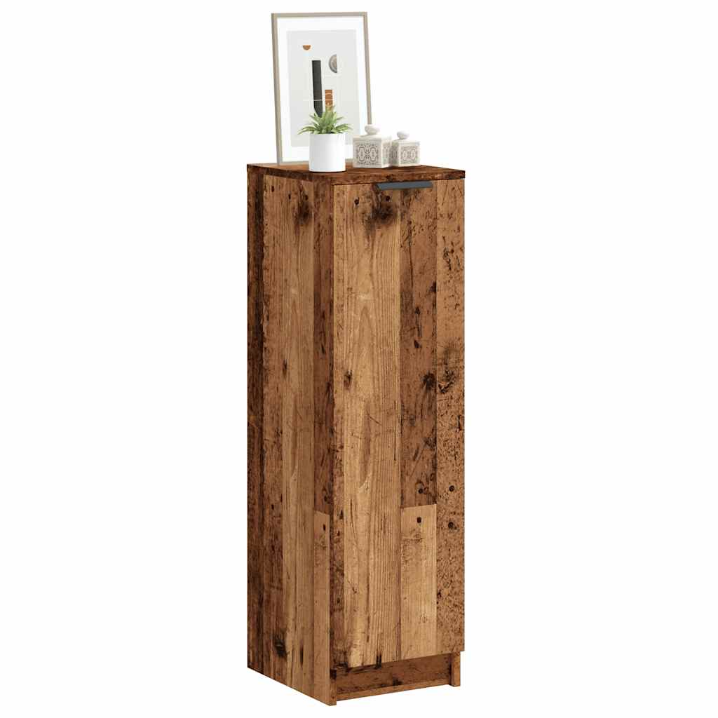 Vidaxl – Armoire À Chaussures Bois D'Ingénierie 29,5x35x100,5cm