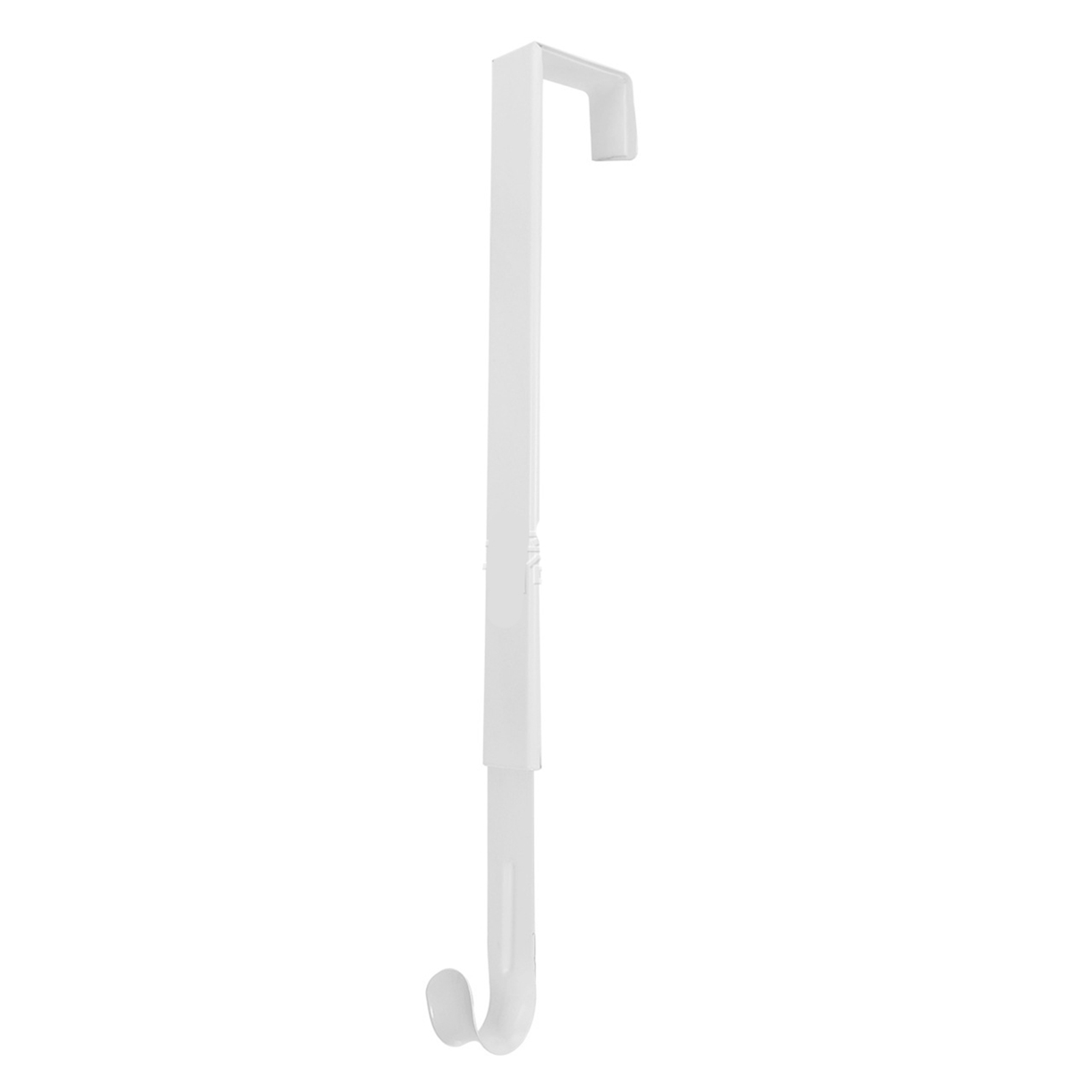 Crochet de porte ajustable sans perçage en fer blanc, pour couronne de Noël, chapeaux et sacs