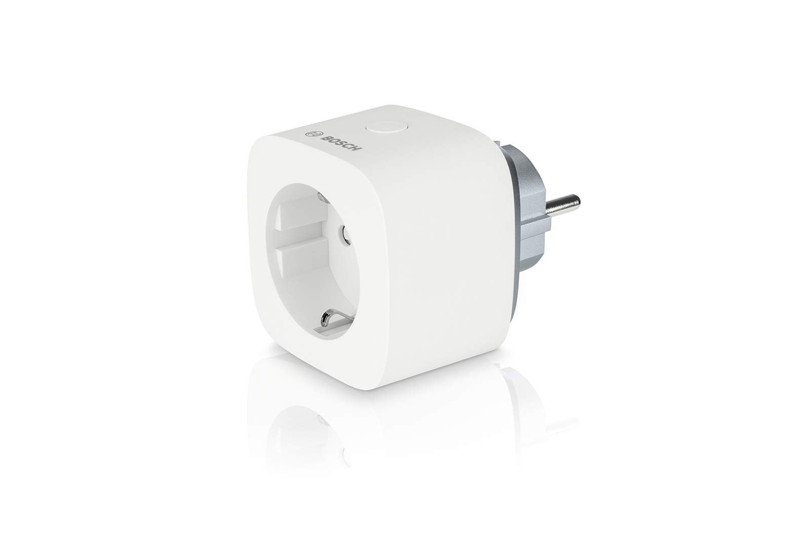 Bosch - smart home prise wi-fi avec fonction application (design fin, amplification du signal sans fil, compatible avec alexa et g
