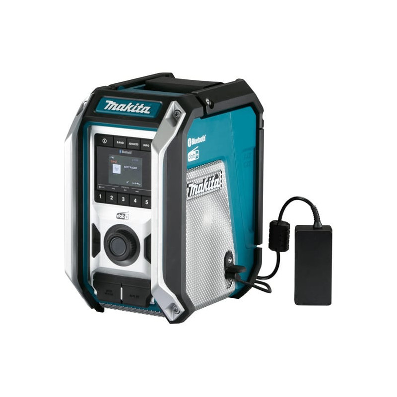 Makita Akku-Baustellenradio DMR115 mit Subwoofer - 12-18V - DAB+ - Bluetooth - Image 15