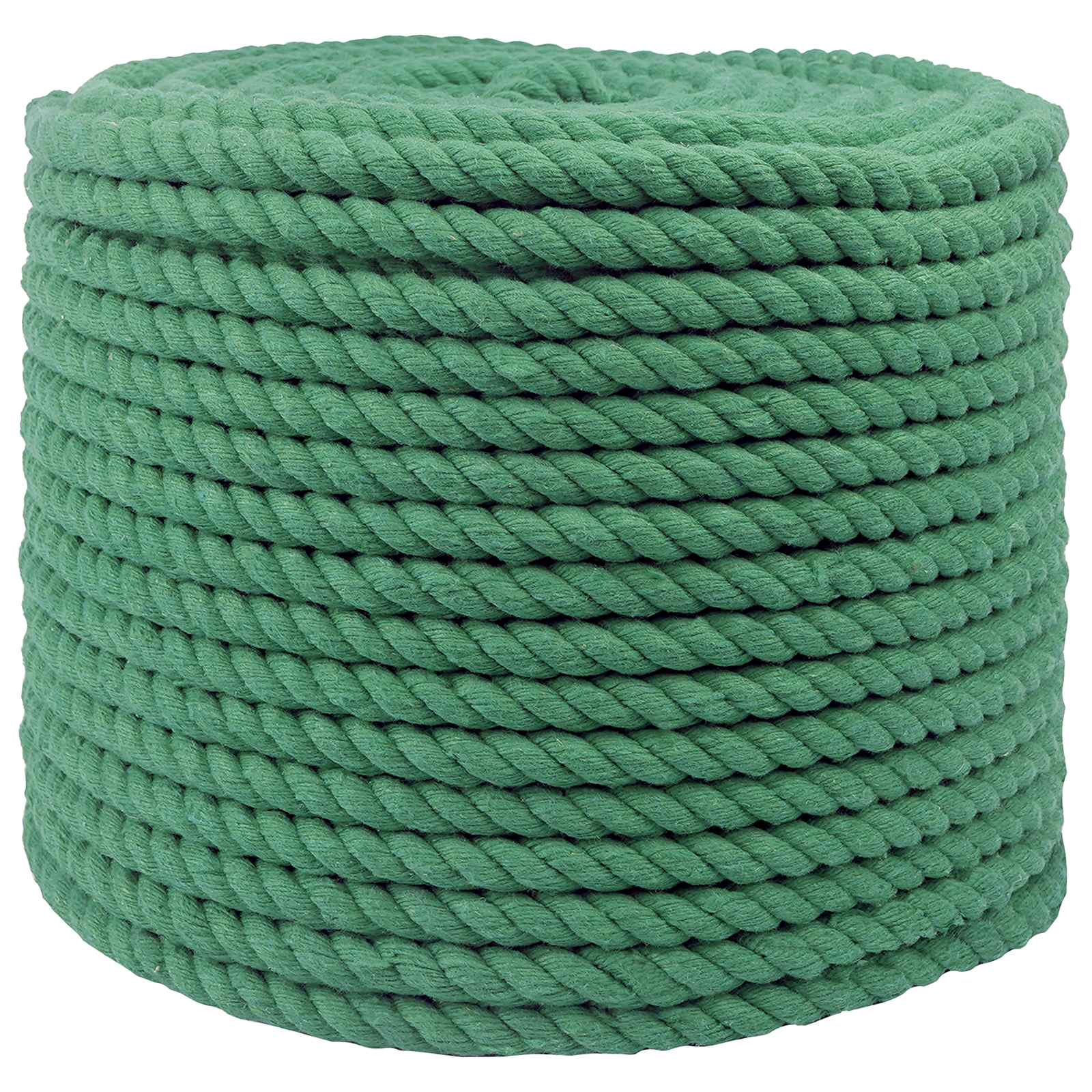 Vidaxl Grün Baumwollseil 14 Mm 50 M 100% Baumwolle