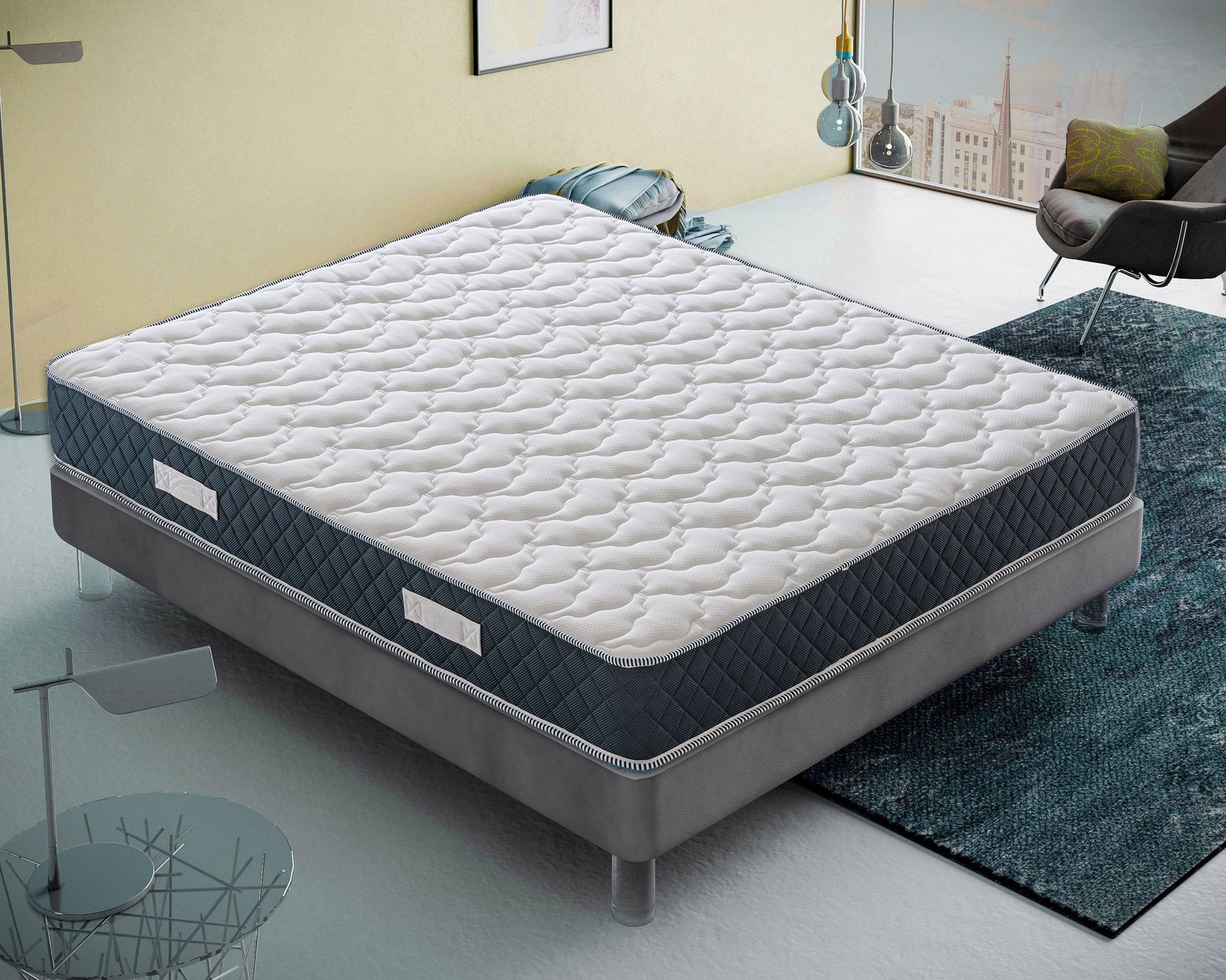Materassiedoghe - Matelas 140x190 À Mémoire De Forme Made In Italy 11