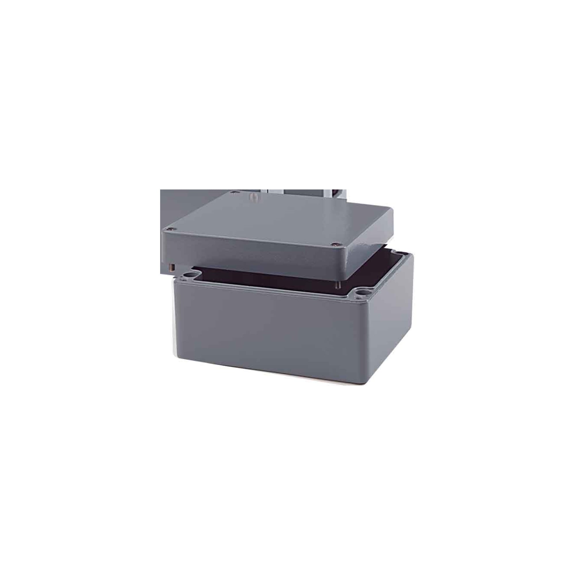 Rose Electronics Gehäuse 100x100x80 011010080 (Gehäuse), Elektronikzubehör + Gehäuse, Grau - Bild 3
