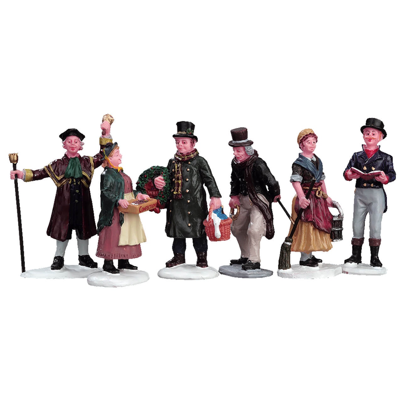 Lemax Townsfolk Figurine, Set of Six - Image 4