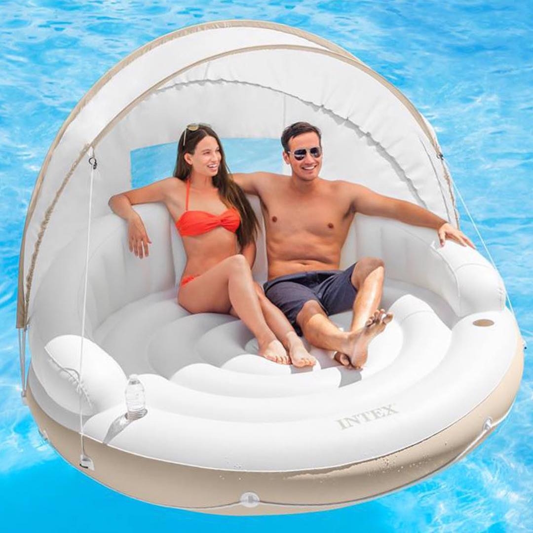Matelas Gonflable Lounge Intex Lounge Caraibes