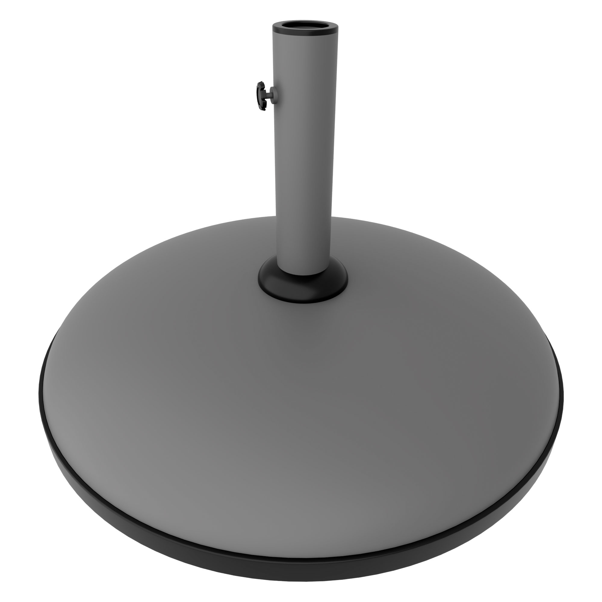 Radika - Base Pour Parasol De Jardin Ronde Diamètre 51 Cm 25 Kg En