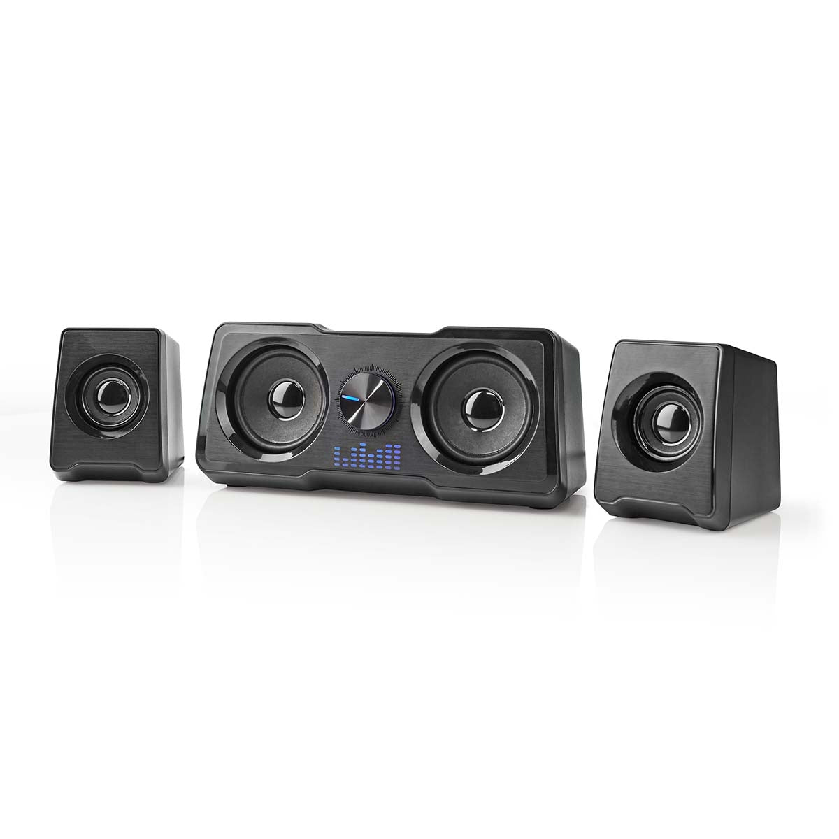 Nedis Lautsprecher Gaming 2.2 Kabelgebunden 16W Mit Doppel-Subwoofer Und Beleuchtung - Bild 7